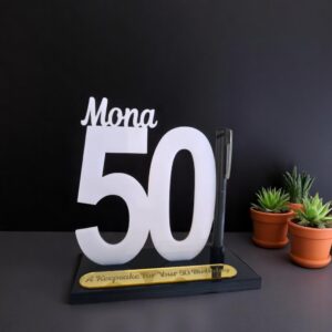 50th Birthday Keepsake & Sash
