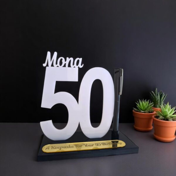 50th Birthday Keepsake & Sash