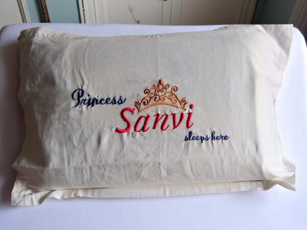 Personalized Pillow Covers – Elegant, Custom & Thoughtful (Embroidery) - Image 2