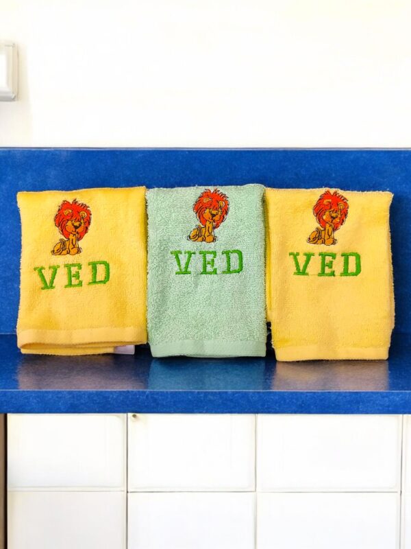 Embroidered Face Towel - Image 3