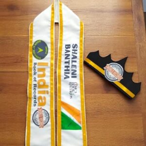 Custom Birthday Sash & Crown