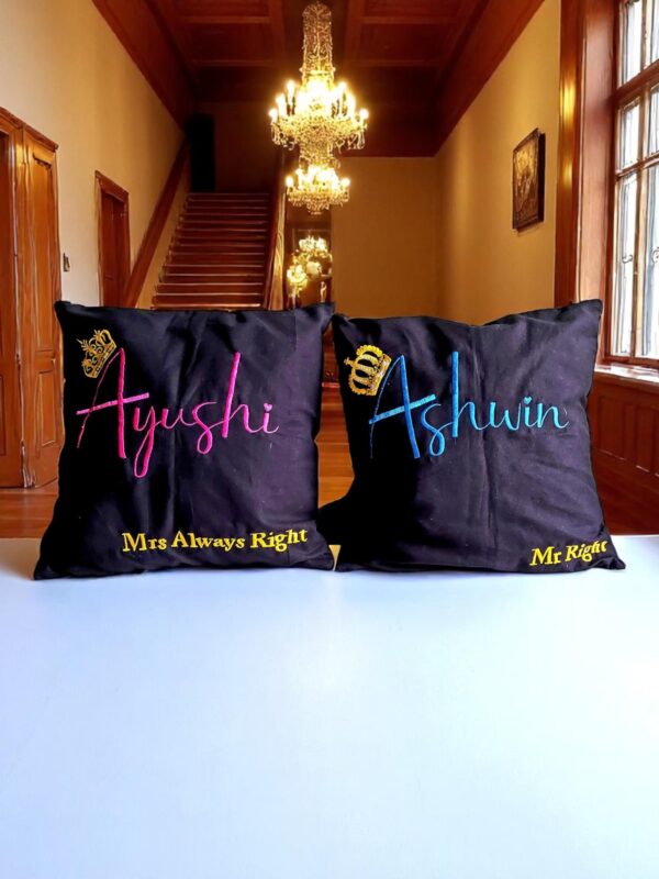Personalized Cushion Covers – Earthy, Elegant & Custom-Made (Embroidery) - Image 4