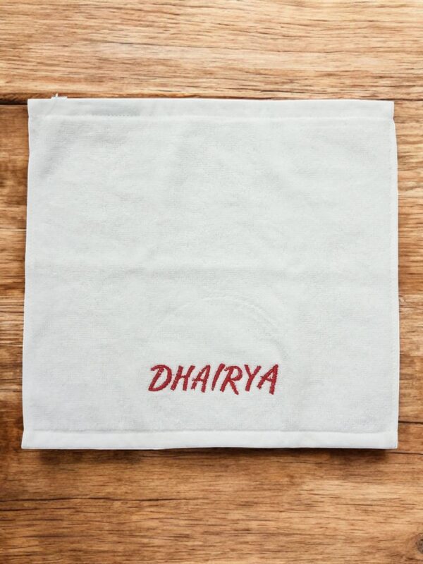 Embroidered Face Towel - Image 6