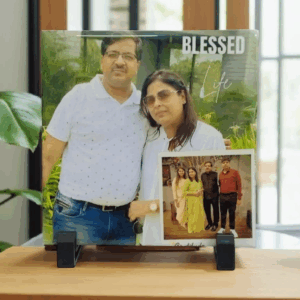 Personalized Photo Tile with Stand