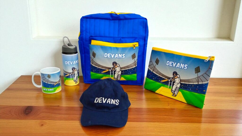 Cricket Personalized Gift Combo