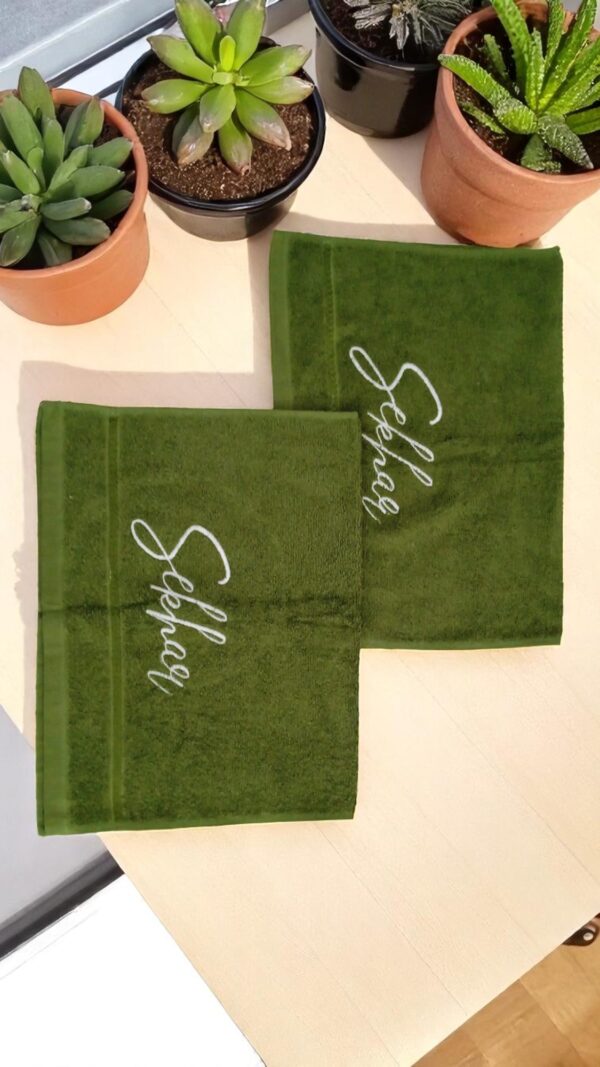 Personalized Hand Towel Set - Image 2