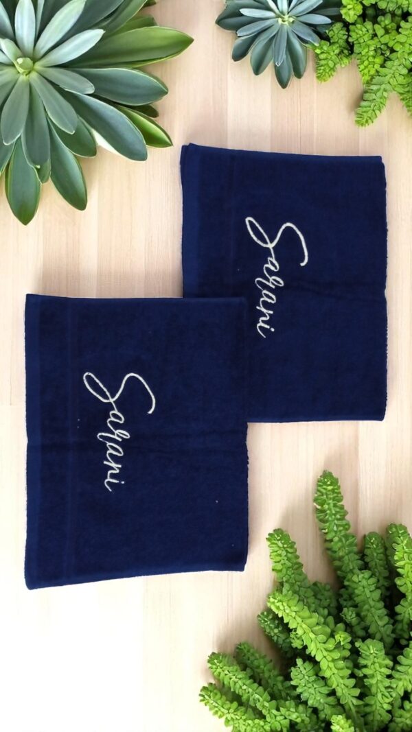 Personalized Hand Towel Set