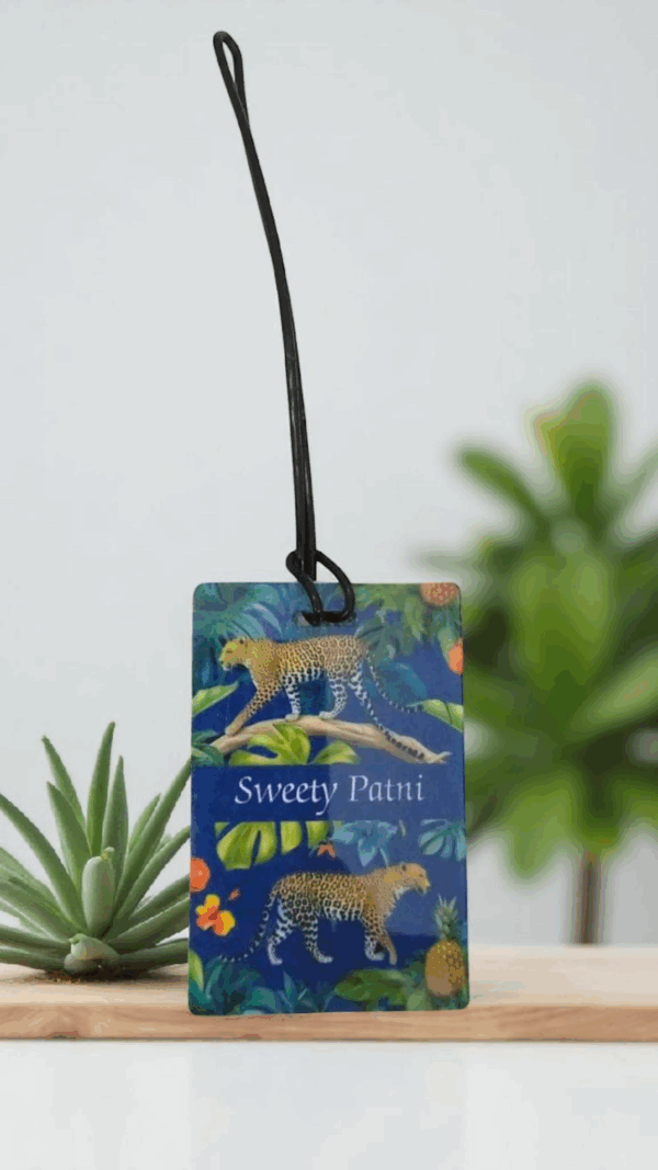 Jungle Theme Bag Tag