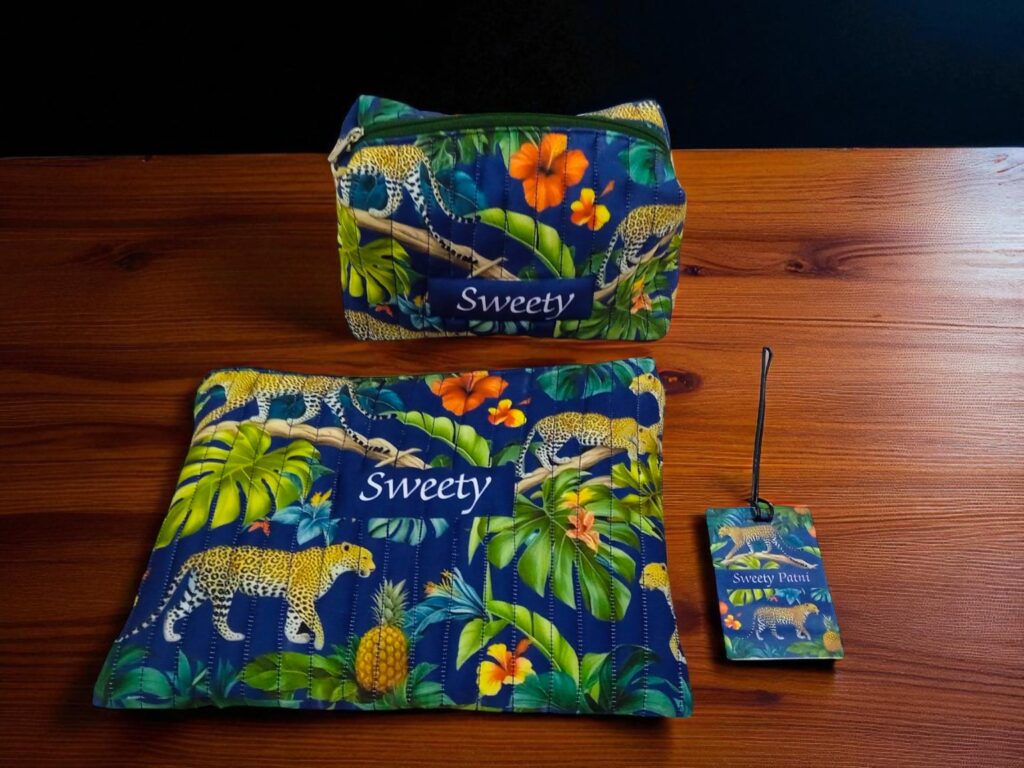 Jungle Bag, Pouch & Tag Combo