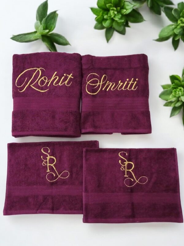 Personalized Towel Gift Set – When Luxury Meets Utility