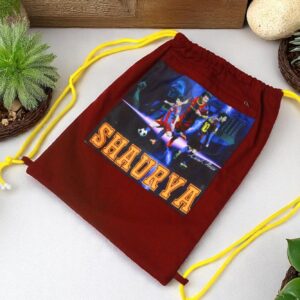 Drawstring Canvas Backpack- Multiple Design (Printing)