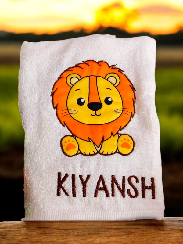 Personalized Bath Towel - Image 4